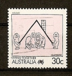 Stamps Australia -  Living Together.