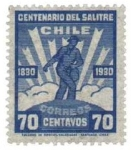 Stamps Chile -  CENTENARIO DE LA EXPORTACION DEL SALITRE