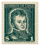 Sellos de America - Chile -  “B. O'HIGGINS”