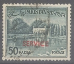 Sellos del Mundo : Asia : Pakistn : PAKISTAN_SCOTT O86a JARDNES DE SHALIMAR EN LAHORE (50P). $0.20