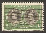 Sellos de America - Canad� -  202 - princesas elizabeth y margaret