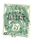 Sellos de Africa - Argelia -  Timbres de francia de.1900-1924