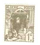 Stamps Algeria -  rue de la kasbah