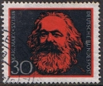 Sellos de Europa - Alemania -  KARL MARX