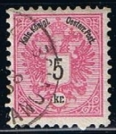 Stamps Austria -  Scott  43  Aguila