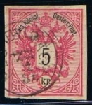 Stamps Austria -  Scott  43  escudo de armas