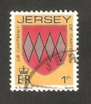 Stamps Jersey -  237 - blasón de la familia de Carteret