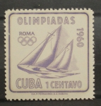 Sellos de America - Cuba -  OLIMPIADA ROMA