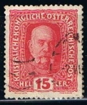 Stamps Austria -  Scott  150  francisco Jose