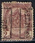 Stamps Belgium -  Scott  61  Escudo d´Armas