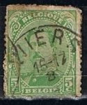 Stamps Belgium -  Scott  111  Rey Alberto I