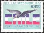 Sellos de America - Chile -  11 DE SEPTIEMBRE - EN EL UMBRAL DEL FUTURO