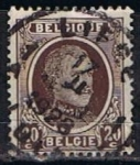 Stamps Belgium -  Scott  150  Rey Alberto I (5)