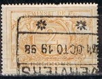 Stamps Belgium -  Scott  Q15  Cifras (2)