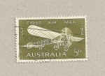 Sellos de Oceania - Australia -  50 Aniv. Primer correo aéreo