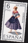 Stamps Spain -  TRAJES REGONIALES