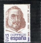 Stamps Spain -  2619-Francisco de Quevedo 1580-1645