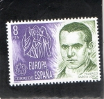 Sellos de Europa - Espa�a -  2568- FRANCISCO GRACIA LORCA