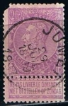 Stamps Belgium -  Scott  75  Rey Leopoldo