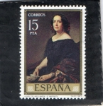 Sellos del Mundo : Europa : Espa�a : 2436- Gomez de Avellaneda  ( F.Madrazo )