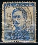 Stamps Belgium -  Scott  105 Rey Alberto I