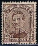 Stamps Belgium -  Scott  109  Rey Alberto I