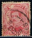 Stamps Belgium -  Scott  112  Rey Alberto I