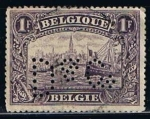 Stamps Belgium -  Scott  119  Paso del Rio por Amberes