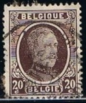 Stamps Belgium -  Scott  150  Rey Alberto I