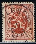 Stamps Belgium -  Scott  209  Leon de Belgica