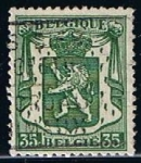 Sellos de Europa - B�lgica -  Scott  273  Escudo de Armas (2)