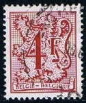 Stamps Belgium -  Scott  973  leon Heraldico