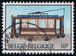 Stamps Belgium -  Scott  1136 Electric trolley