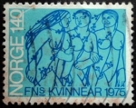 Sellos del Mundo : Europe : Norway : Año Internacional de la Mujer 1975