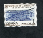 Stamps Spain -  2322- BICENTENARIO DE LA CONSTITUCION DE LOS ESTADOS UNIDOS