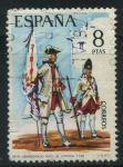 Stamps Spain -  E2201 - Uniformes militares