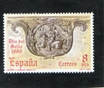 Stamps Spain -  2575- DIA DEL SELLO 1980