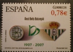 Stamps Spain -  centenario real betis balompie futbol