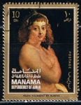 Stamps Bahrain -  Hellen fourment de Rubens