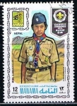 Sellos de Asia - Bahrein -  Middle Fah Easi Scouts (Nepal)