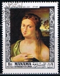 Stamps Bahrain -  Palma le vielux mother Day