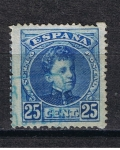 Stamps Spain -  Edifil  248  Emisiones del Siglo XX  Alfonso XIII  