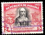 Sellos de America - Panam -  Reina Isabel	