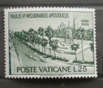 Stamps Vatican City -  VIAJE DE PABLO VI A LA INDIA