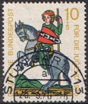 Stamps Germany -  PRO JUVENTUD. TROVADORES