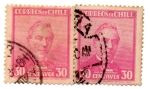 Stamps Chile -  -JOSE I. PEREZ