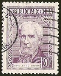 Stamps Argentina -  GUILLERMO BROWN