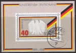 Sellos de Europa - Alemania -  25 ANIVERSARIO DE LA REPÚBLICA FEDERAL ALEMANA