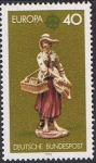 Sellos del Mundo : Europa : Alemania : EUROPA 76. PORCELANAS DE LUDWIGSBURG