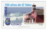 Stamps Chile -  100 el Tabo 